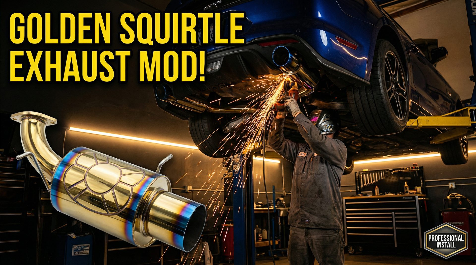 糖心排气改装视频教程